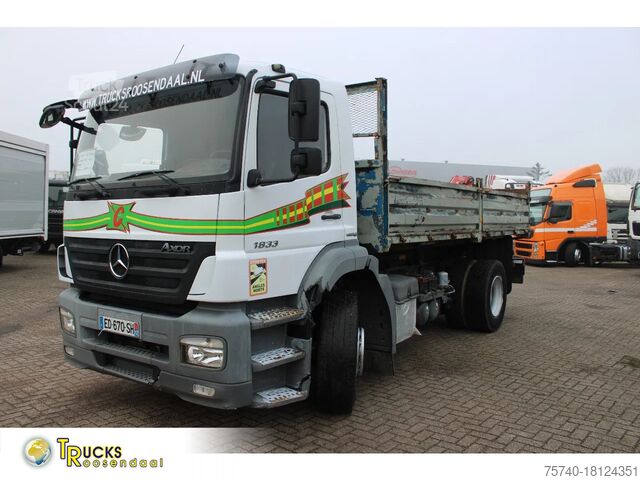 Kipper Mercedes-Benz Axor 1833 + tipper + manual