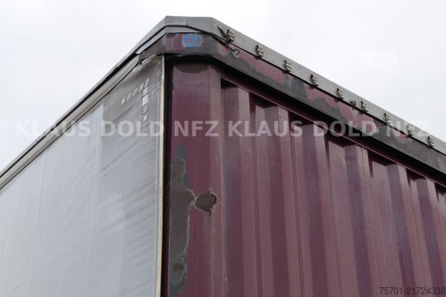 Semirremolque abierto con toldo KRONE SD Pritsche Plane XL MegaLiner Edscha Bordwände