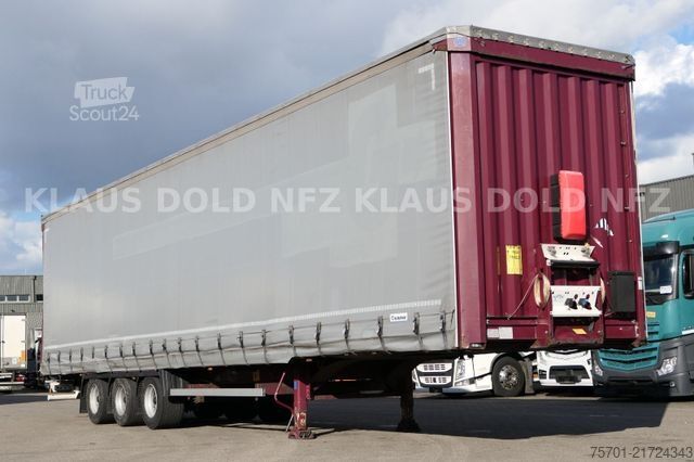 Semirremolque abierto con toldo KRONE SD Pritsche Plane XL MegaLiner Edscha Bordwände