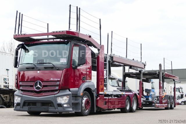 Camión portacoches MERCEDES-BENZ Antos 2443 Autotransp. Kässbohrer Metago