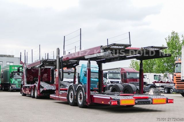 Camión portacoches MERCEDES-BENZ Antos 2443 Autotransp. Kässbohrer Metago