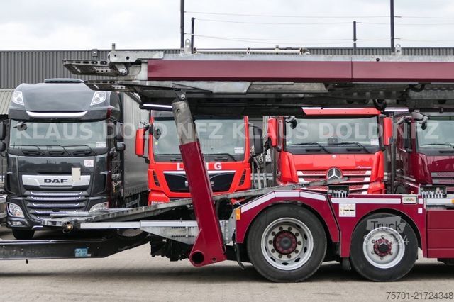 Camión portacoches MERCEDES-BENZ Antos 2443 Autotransp. Kässbohrer Metago