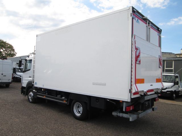 Рефрижераторний вантажівка MERCEDES-BENZ Atego 1018*2xCarrier Kühlkoffer 4.86m*LBW*Klima*