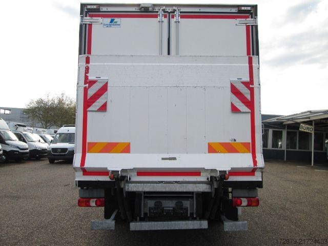 Рефрижераторний вантажівка MERCEDES-BENZ Atego 1018*2xCarrier Kühlkoffer 4.86m*LBW*Klima*