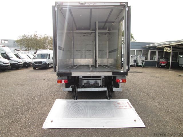 Рефрижераторний вантажівка MERCEDES-BENZ Atego 1018*2xCarrier Kühlkoffer 4.86m*LBW*Klima*