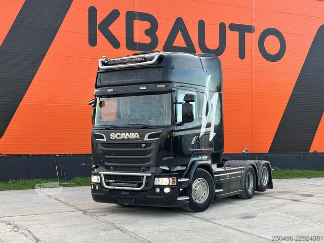 Τυποποιημένος ελκυστήρας Scania R 580 6x2 ADR / RETARDER / DOUBLE BOGIE