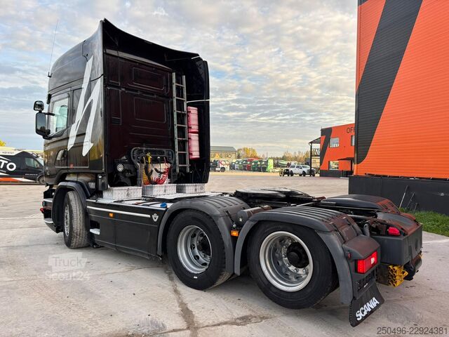 Τυποποιημένος ελκυστήρας Scania R 580 6x2 ADR / RETARDER / DOUBLE BOGIE