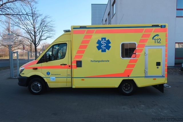 شاحنة إطفاء MERCEDES-BENZ Sprinter II 516/NGT/Klima/Automatik/RTW/KTW