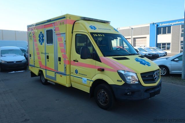 شاحنة إطفاء MERCEDES-BENZ Sprinter II 516/NGT/Klima/Automatik/RTW/KTW