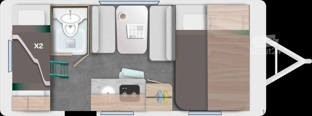 Karavāna STERCKEMAN 470PE Easy ~ viele Extras `26