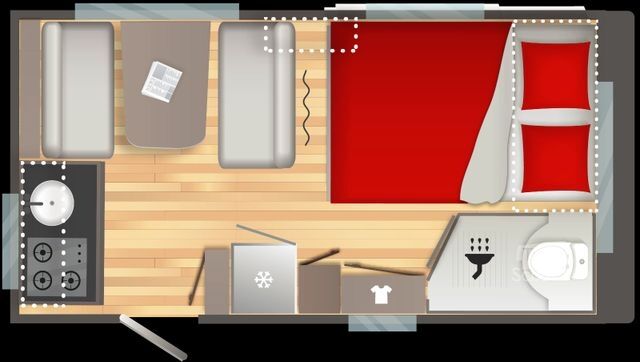 Caravan STERCKEMAN 410CP Sport Edition ~ Dachklima `26