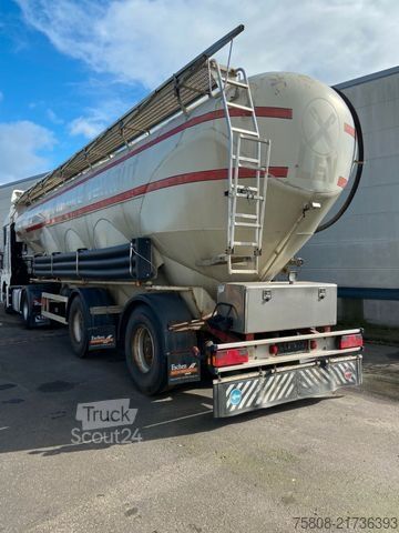 Siilo-puoliperävaunu  Köhler Futtersilo 51000L Lenkachse
