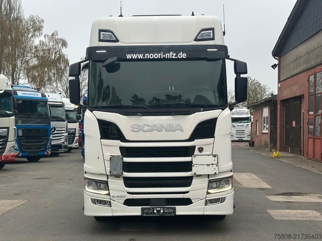 Pavojingų medžiagų sunkvežimis SCANIA R450 Euro6D Retarder ACC ADR EXII / EXIII PTO