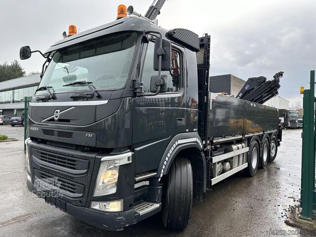 Autokrāna kravas automašīna Volvo FM 460 8x4 TRIDEM + CRANE HIAB 192 E-5 X HIPRO ...