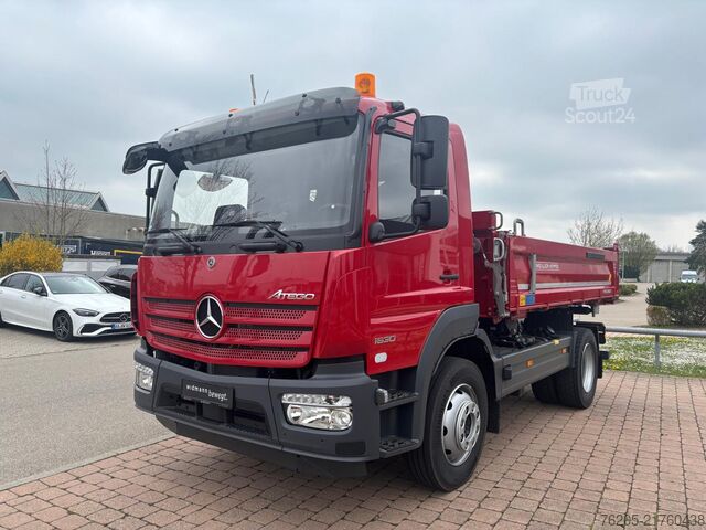 Tre-sidet tipbil Mercedes-Benz Atego 1630 K AUT Kam. LED Navi