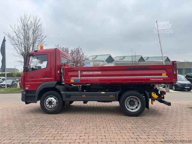 Tre-sidet tipbil Mercedes-Benz Atego 1630 K AUT Kam. LED Navi