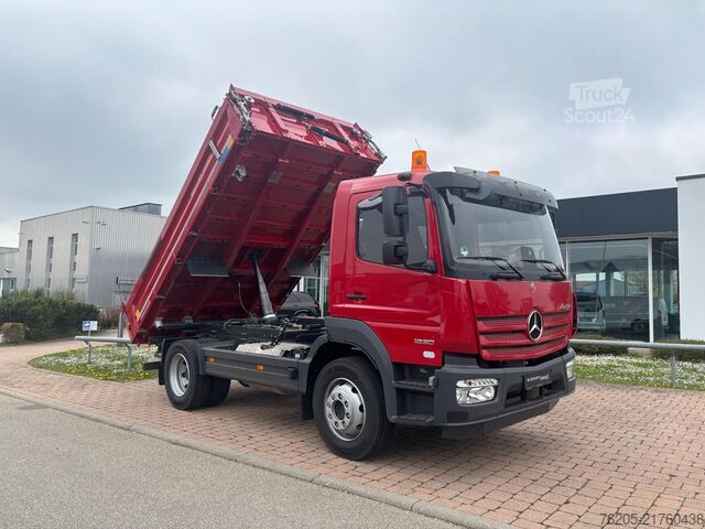 Tre-sidet tipbil Mercedes-Benz Atego 1630 K AUT Kam. LED Navi