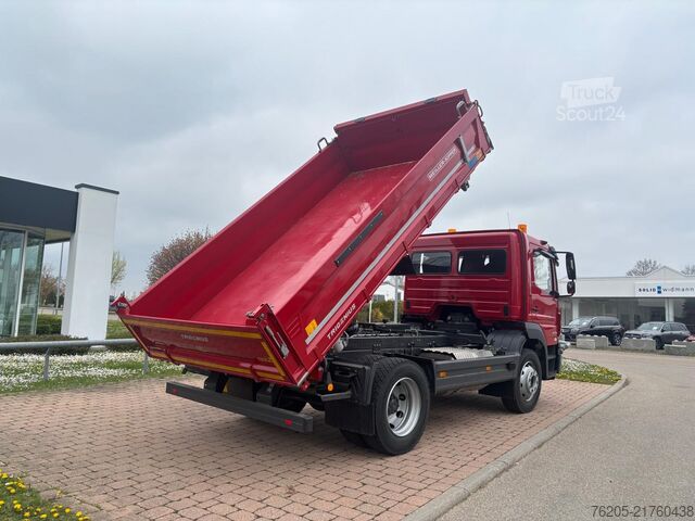 Tre-sidet tipbil Mercedes-Benz Atego 1630 K AUT Kam. LED Navi