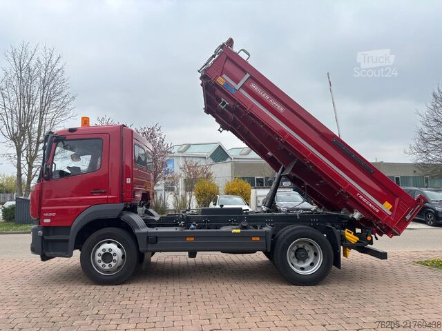 Tre-sidet tipbil Mercedes-Benz Atego 1630 K AUT Kam. LED Navi