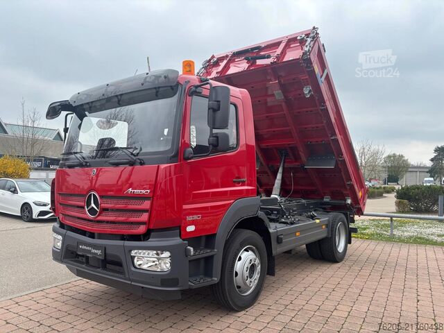 Tre-sidet tipbil Mercedes-Benz Atego 1630 K AUT Kam. LED Navi