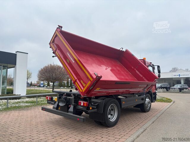 Tre-sidet tipbil Mercedes-Benz Atego 1630 K AUT Kam. LED Navi
