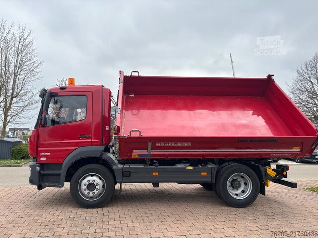 Tre-sidet tipbil Mercedes-Benz Atego 1630 K AUT Kam. LED Navi