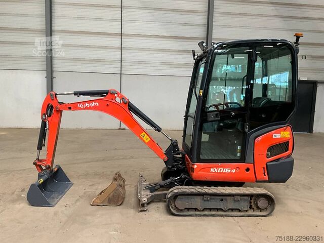 Miniexcavadora Kubota KX 016-4