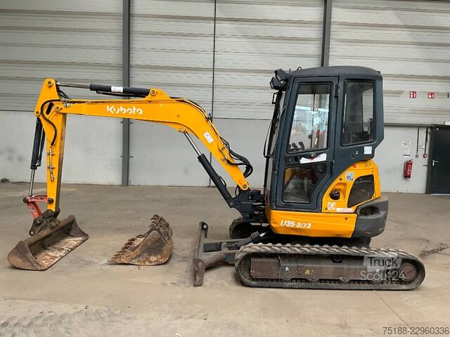Mini bager Kubota U 35-3 A 3