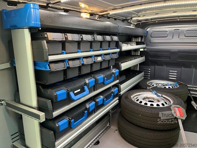 Панелен ван Mercedes-Benz Vito 114 CDI Kasten Lang Sortimo Werkstatt 3Sitz