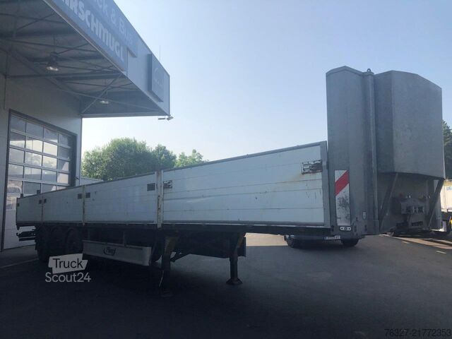 Auflieger mit offener Pritsche Fliegl FLIEGL 3-Achs Plateau Sattel Typ SDS 350