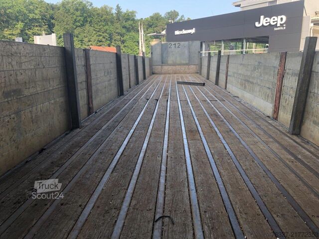 Auflieger mit offener Pritsche Fliegl FLIEGL 3-Achs Plateau Sattel Typ SDS 350