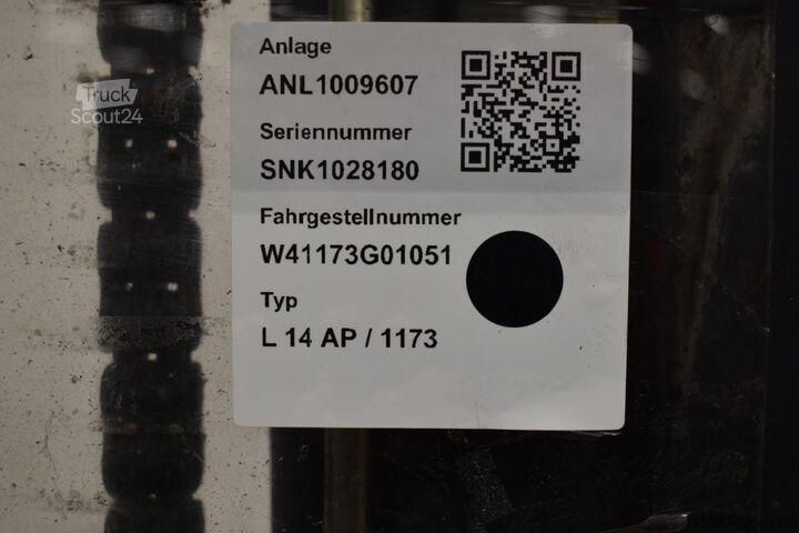 Kézi rakodógép Linde L 14 AP 1173