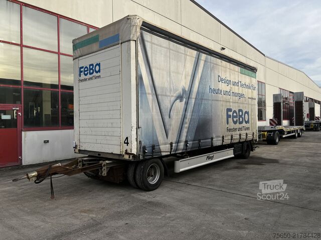 Remorque ouverte avec bâche Fliegl ZPS180  2 Achs Jumbo-Planenanhänger