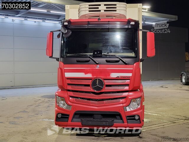 Chladená/mrazená preprava Mercedes Actros 1830 4X2 Mitsubishi 7C cooler 1500kg Lad...