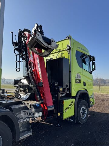 Kereste taşıma kamyonu Scania R500 4x4 Epsilon M12Z105 2022