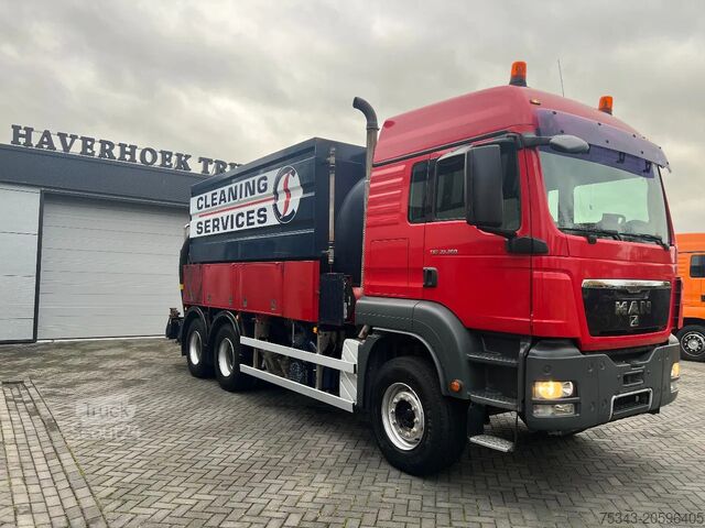 Véhicule aspirant MAN TGS 33.360 6x4 Wicom Vacüm and high pressure tr...