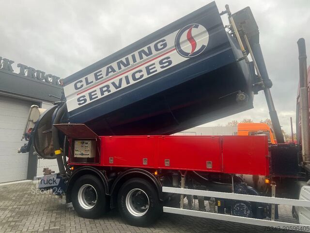 Véhicule aspirant MAN TGS 33.360 6x4 Wicom Vacüm and high pressure tr...