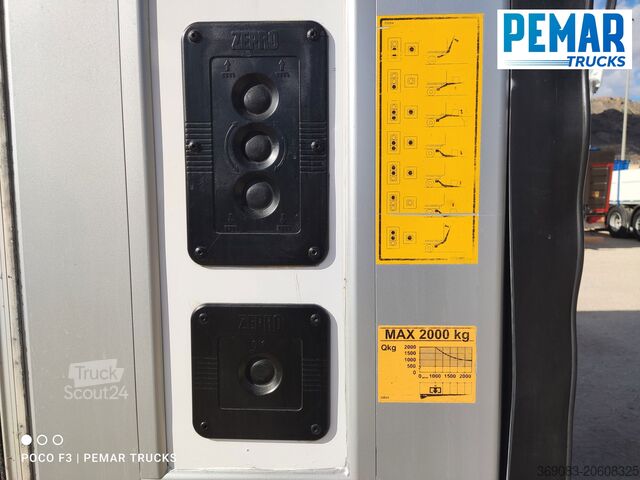 Box body SCANIA P 450 6X2 CAJA CERRADA