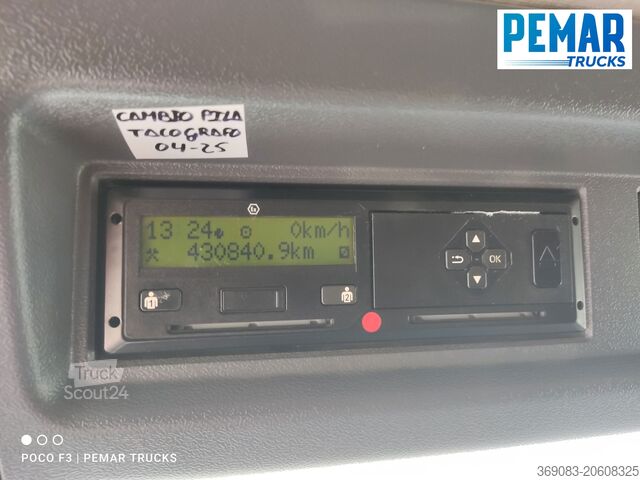 Gesloten opbouw SCANIA P 450 6X2 CAJA CERRADA