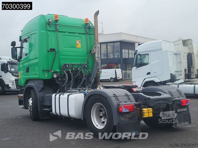 Standaard trekker Scania R410 4X2 60T Retarder PTO Standklima Alcoa's