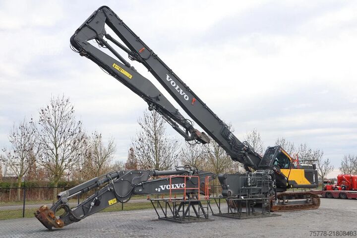 Bæltegraver Volvo EC480EHR | EC 480 EHR | 28 METER | DIGGING BOOM...