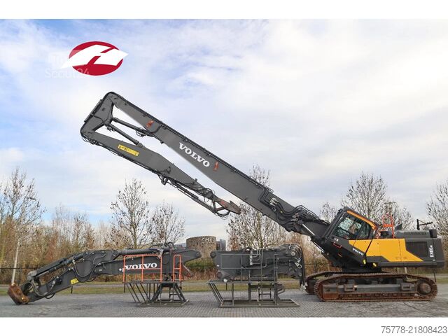 Excavadora sobre orugas Volvo EC480EHR | EC 480 EHR | 28 METER | DIGGING BOOM...