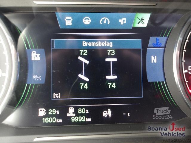 Τυπική μονάδα τράκτορα Scania S 500 NA - HIGHLINE - 2x TANKs - ACC