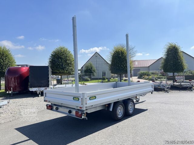 Remorque pour matériaux longs UNSINN ULM 4220-35-14 Langmaterialanhänger
