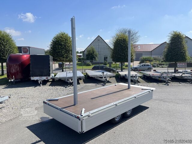 Remorque pour matériaux longs UNSINN ULM 4220-35-14 Langmaterialanhänger