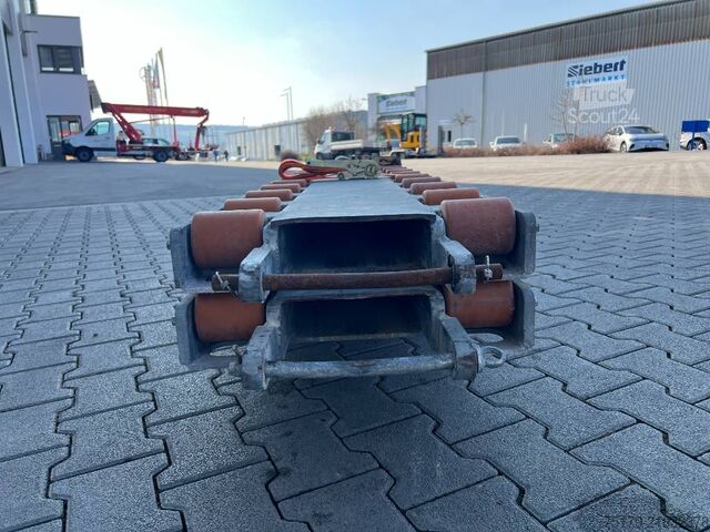 Stabau roller track fork shoes with rollers / 4 tons 2016 Stabau Rollenschienen Gabelschuhe mit Rollen / 4 to 2016