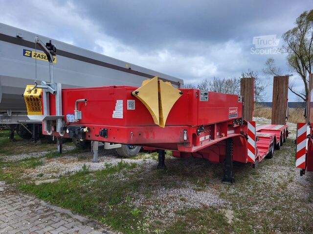 Mélyágyas félpótkocsi LANGENDORF low-bed semi-trailer / 2024 / 46 t load