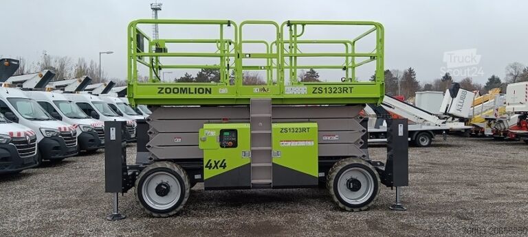 ножничный подъёмник Zoomlion ZS1323RT - 15m, 4x4, diesel