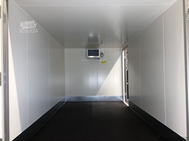 Chladiarenské prívesy a mraziarenské prívesy UNSINN UKH 6C 3620 Seitentür+Treppe Kühlanhänger