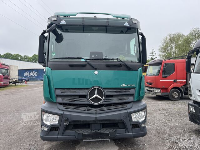 Camion plateau avec bâche Mercedes-Benz Antos 1827, Euro 6, Schiebeplanen-LKW